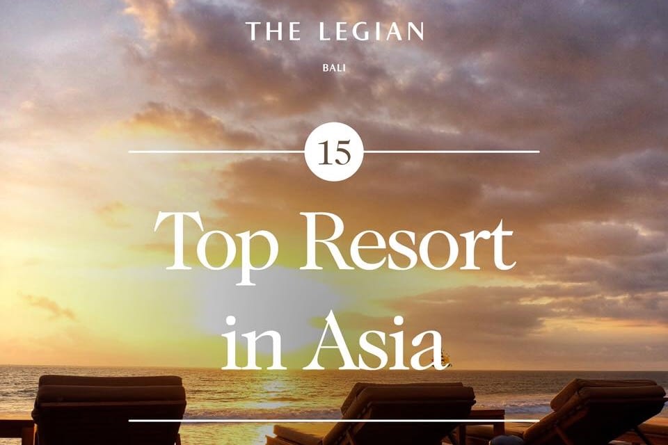 The Legian Bali, Top 15 Resort in Asia