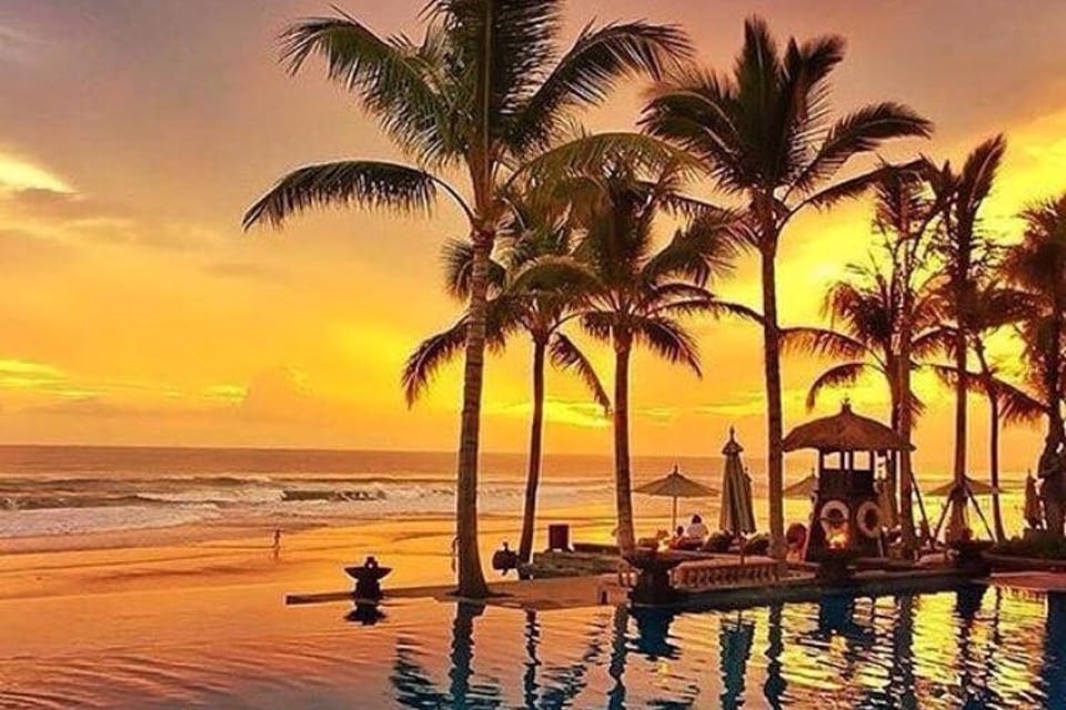 The Legian Bali, Sunset