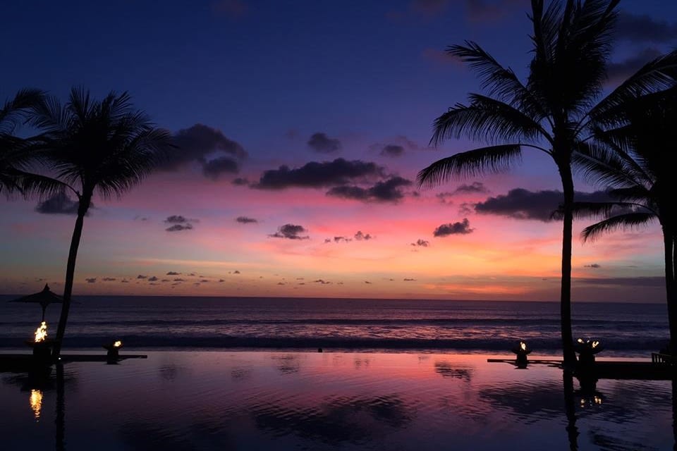 The Legian Bali, Sunset